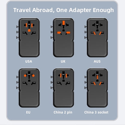 ZOYIU 5in1 140W Multiple travel Power Adapter