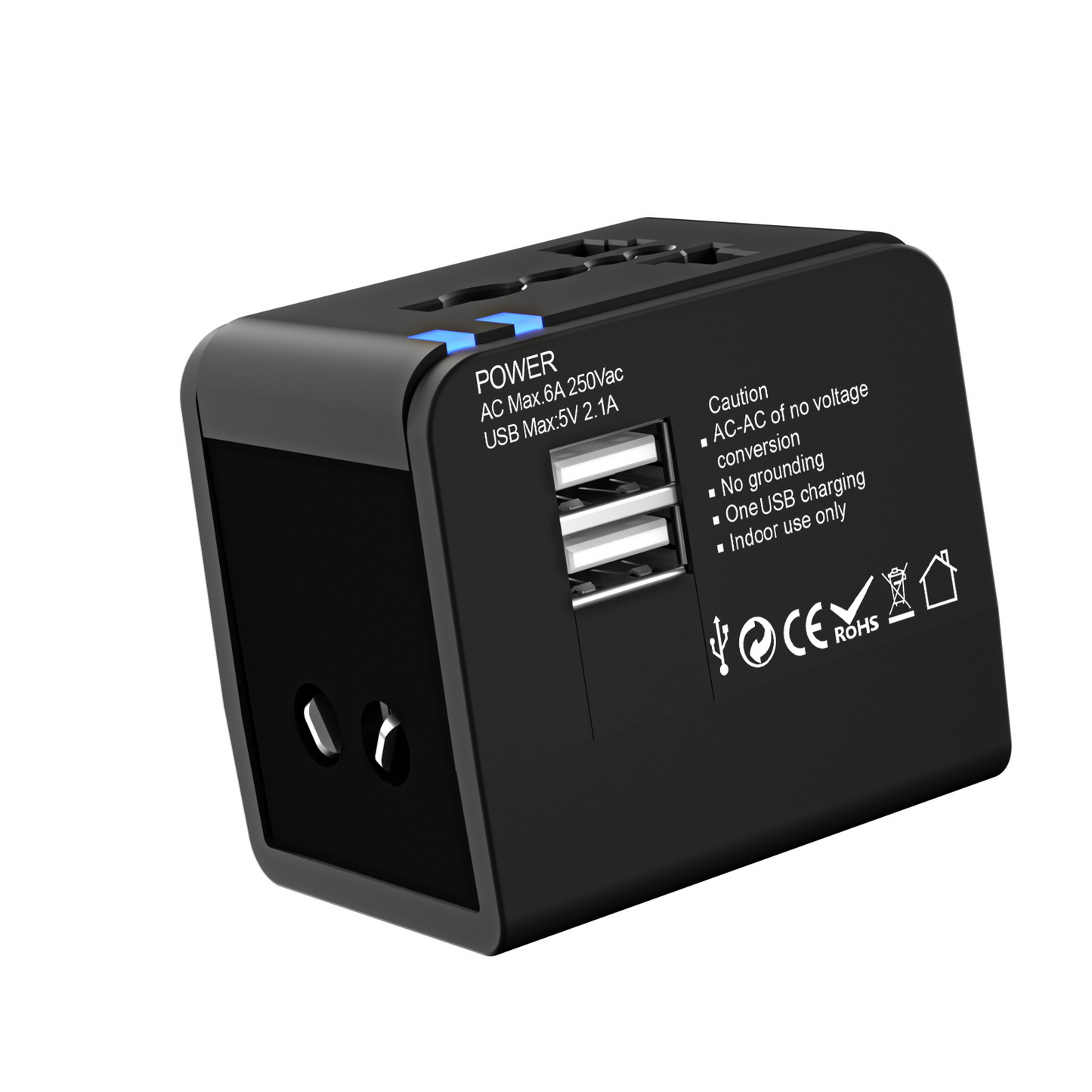 ZOYIU 3in1 Max 10.5W Multiple travel Power Adapter