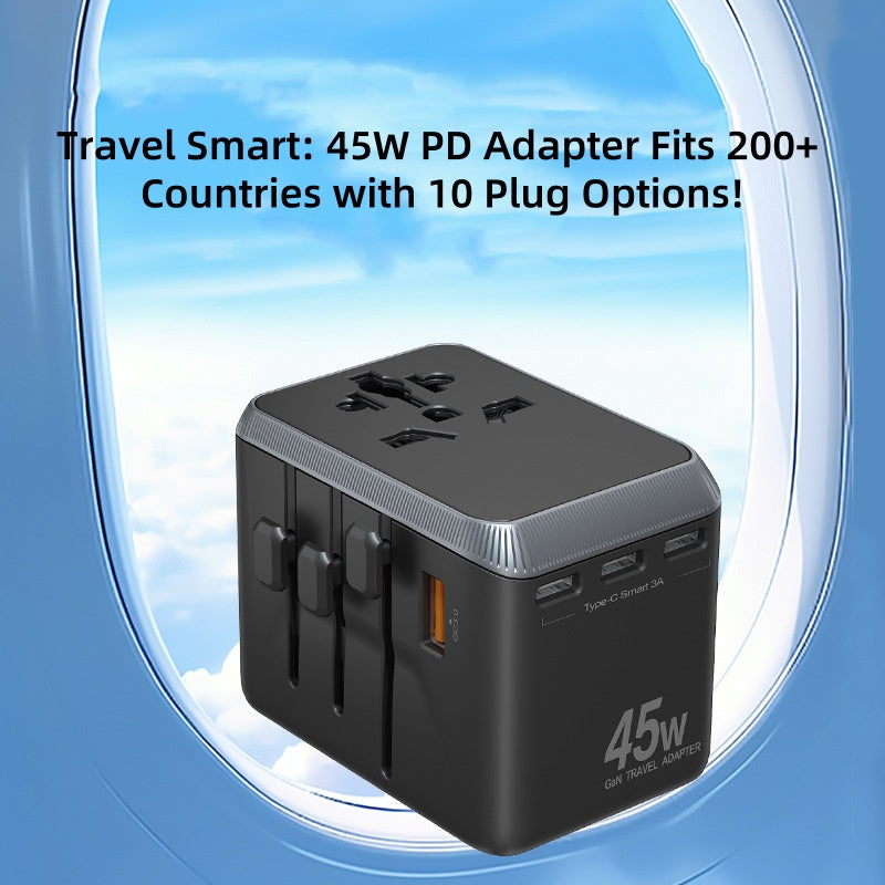 ZOYIU 6in1 Max 35W Multiple travel Power Adapter