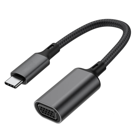 ZOYIU USB C Male to VGA Female 1080P Adapter