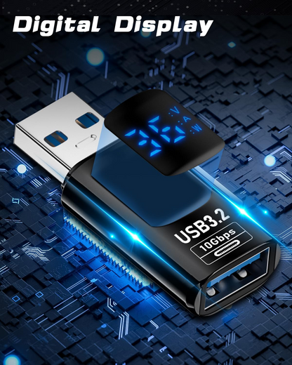 ZOYIU USB A 3.2 Male to USB A Female Adapter