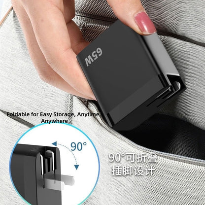 ZOYIU 3in1 65W GaN Wall Charger